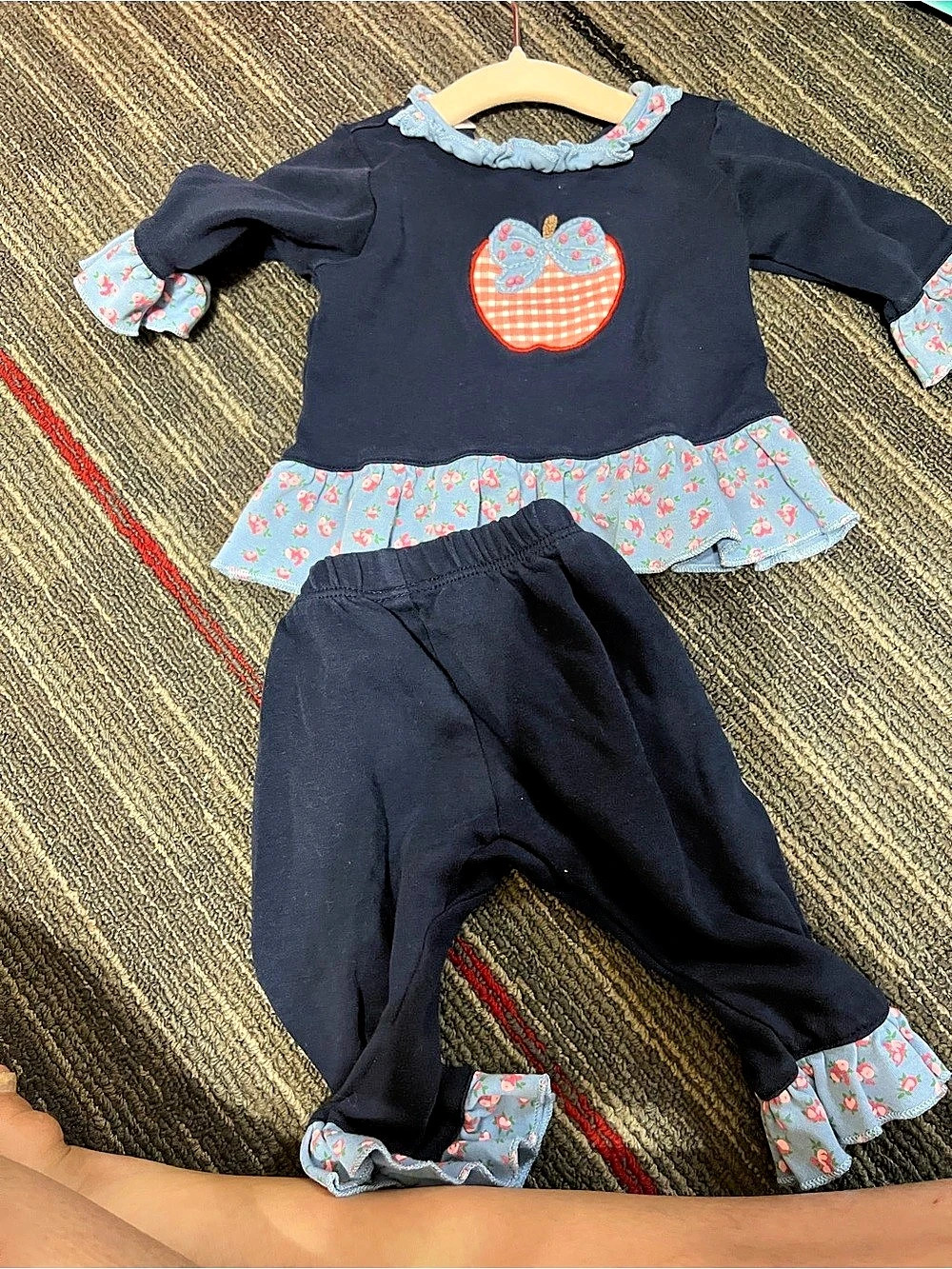 Girls Floral Matching Set